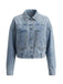 Light Blue 1970s Vintage Jacket 2