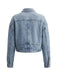 Light Blue 1970s Vintage Jacket 3