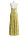 Green 1930s Floral Dress 3