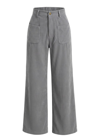 Grey 1950s Pants 1