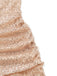 Sequin V Neck Asymmetric Bodycon Mini Dress 6