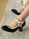 Vintage Pointed Toe Elegant Cone Heel Shoes, vintage shoes, retro heels - perfect for women who love vintage and retro fashion