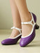 Vintage Pointed Toe Elegant Cone Heel Shoes, vintage shoes, retro heels - perfect for women who love vintage and retro fashion