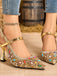 Gold Vintage Classic Shoes 5