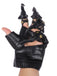 Black Gothic Claw Finger Gloves