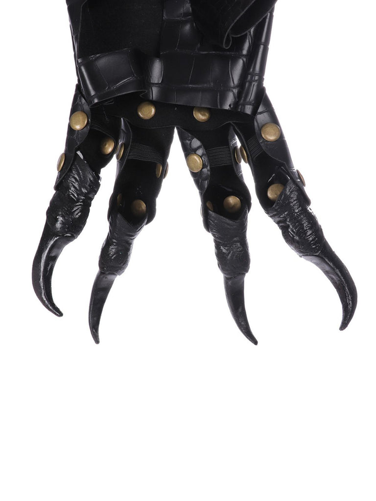 Black Gothic Claw Finger Gloves