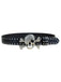 Halloween Skull Rhinestone Studded Gothic Belt