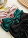 Satin Ribbon Solid Bow Hairpin — vintage vintage charm for her modern wardrobe