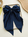 Satin Ribbon Solid Bow Hairpin: timeless vintage elegance she makes her own