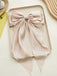 Satin Ribbon Solid Bow Hairpin — vintage style that transcends decades