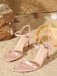 Satin Strappy High Heel Sandals - vintage fashion, retro style, classic elegance for vintage lovers