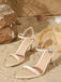 Satin Strappy High Heel Sandals | vintage fashion, retro style, classic elegance - perfect for retro fashion enthusiasts