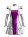 Silver 1960s Alien Astronaut Space Costume, vintage fashion, retro style - perfect for women who love vintage and retro fashion