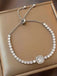 Silver Alloy Diamond Bracelet: vintage allure for the woman who knows her power
