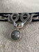 Silver Twin Snakes Halloween Necklace: vintage detail work for the woman who notices