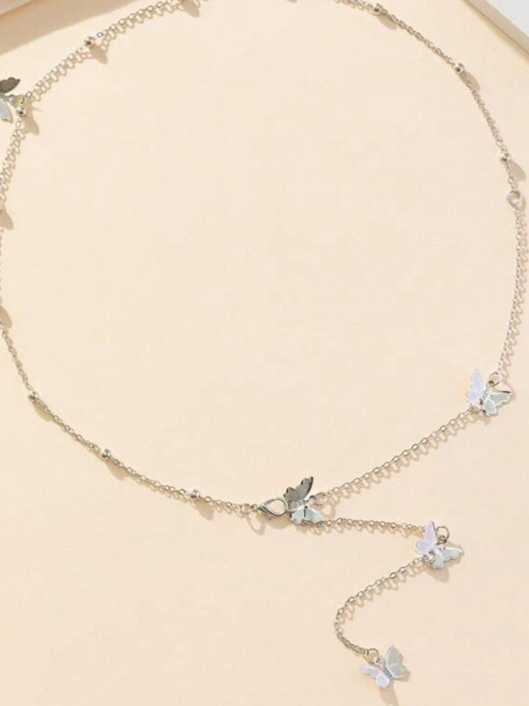 Silver Body Chain Jewelry