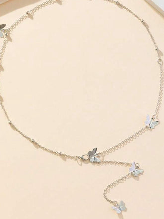 Silver Body Chain Jewelry