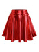 2PCS Metallic 1970 Disco Off-Shoulder Top & Pleated Skirt - vintage skirt, retro style