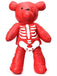 This Skull Violent Teddy Bear Backpack whispers vintage secrets to those who notice
