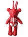 Skull Violent Teddy Bear Backpack — vintage style that transcends decades