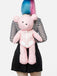 Skull Violent Teddy Bear Backpack, vintage fashion, retro style - perfect for women who love vintage and retro fashion