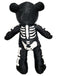 She finds her vintage story in this Skull Violent Teddy Bear Backpack
