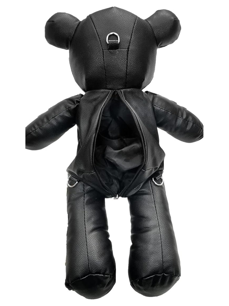 Skull Violent Teddy Bear Backpack: timeless vintage elegance she makes her own