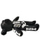 This Skull Violent Teddy Bear Backpack whispers vintage secrets to those who notice