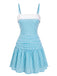 [Pre-Sale] Sky Blue 1950s A-Line Vintage Dress, vintage dress, retro fashion, rockabilly, pin-up fashion - perfect for women who love vintage and retro fashion
