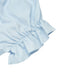 Sky Blue 1950s Solid Puff Sleeves Tops - vintage fashion, retro style