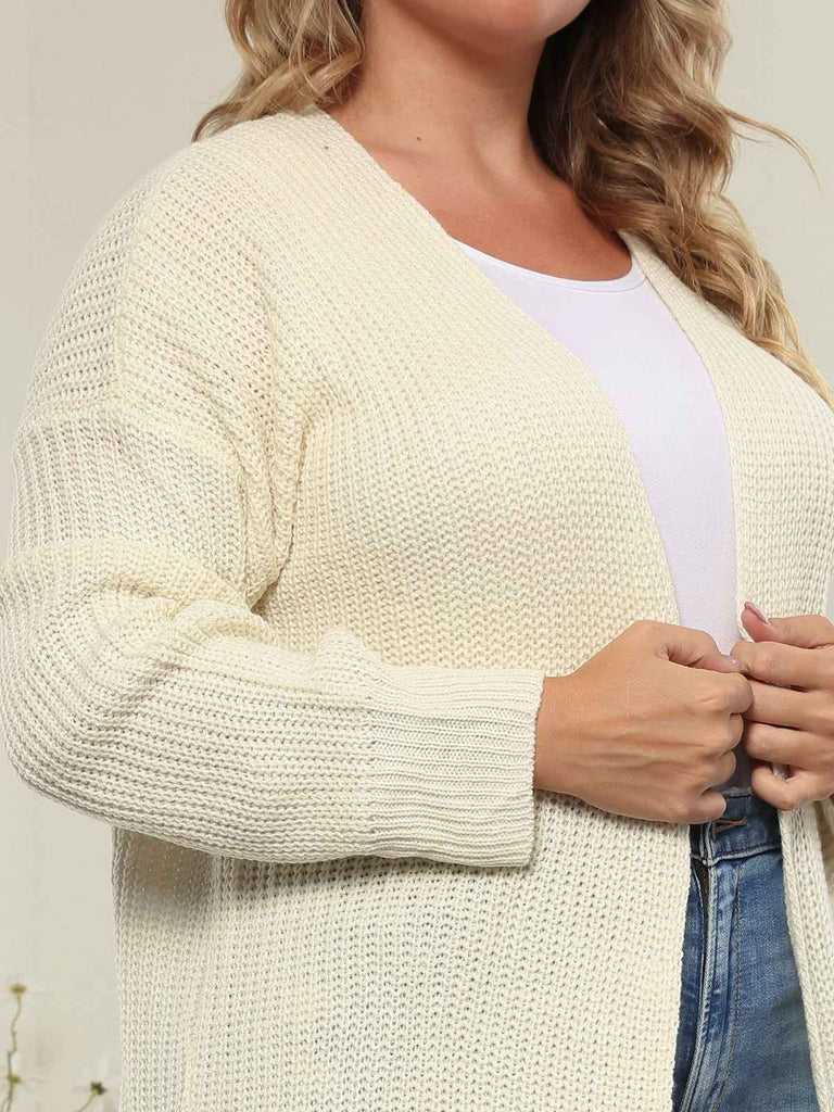 Solid Color 1960s Knitted Long Cardigan — vintage elegance for the modern woman