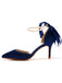 Solid Color Satin Pointed Toe Heels — vintage style that transcends decades
