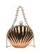 Solid Pearl Metal Shell Bag - vintage fashion, retro style