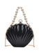 Solid Pearl Metal Shell Bag - vintage fashion, retro style