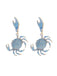 Spotted Crab Dangle Earrings - vintage jewelry, Art Deco for vintage lovers