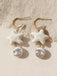 Star Ceramic Pearl Earrings, vintage fashion, retro style - perfect for women who love vintage and retro fashion