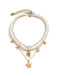 She adds this Starfish Seashell Pearl Layered Chain Necklace and suddenly it's vintage perfection