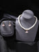 Valentine Imitation Pearl Necklace Rhinestoned | vintage jewelry, Art Deco