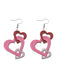 This Valentine Triple Layer Heart Drop Earrings carries vintage stories waiting to be told