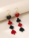 Valentine's Poker Card Suit Combo Earrings - vintage fashion, retro style