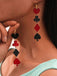Valentine's Poker Card Suit Combo Earrings - vintage fashion, retro style