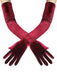 Velvet Party Solid Vintage Long Gloves — the 1950s finishing touch that makes her outfit sing
