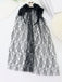 Vintage 3D Skull Roses Lace Veil Headband - vintage fashion, retro style