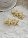 Vintage 3D Starfish Metal Hairpin — 1950s vintage charm for her modern wardrobe
