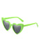 Vintage Alloy Temple Heart Frame Sunglasses: timeless style reimagined
