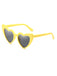 Vintage Alloy Temple Heart Frame Sunglasses: timeless style reimagined