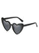 Vintage Alloy Temple Heart Frame Sunglasses: timeless style reimagined
