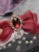 Vintage Bow Halloween Pearl Gemstone Necklace — the 1950s finishing touch that makes her outfit sing
