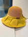 Vintage Canvas Brim Bow Sun Hat - vintage fashion, retro style