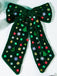 Vintage Christmas Velvet Large Bow Hairpin - vintage fashion, retro style